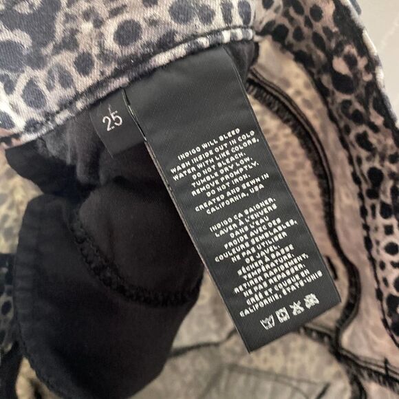 J Brand Photo Finish Elysium Cropped Skinny Jeans Size 25 Capri Stretch Pants - Picture 6 of 13